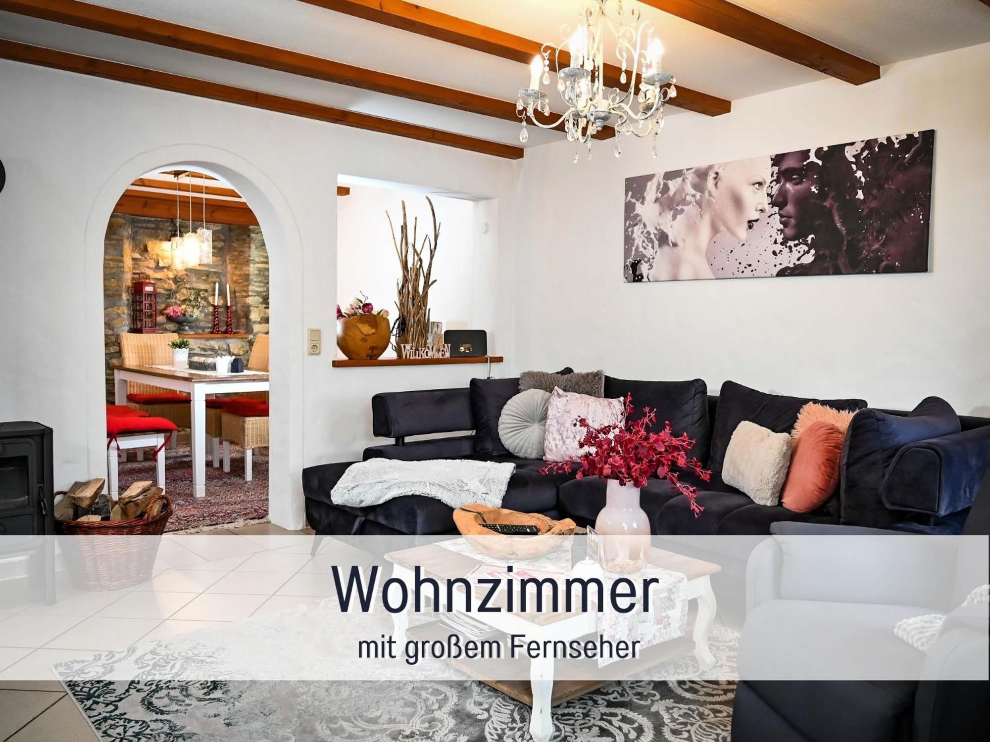 4 Sterne Ferienhaus "Zum Weiher" Allenbach Extérieur photo