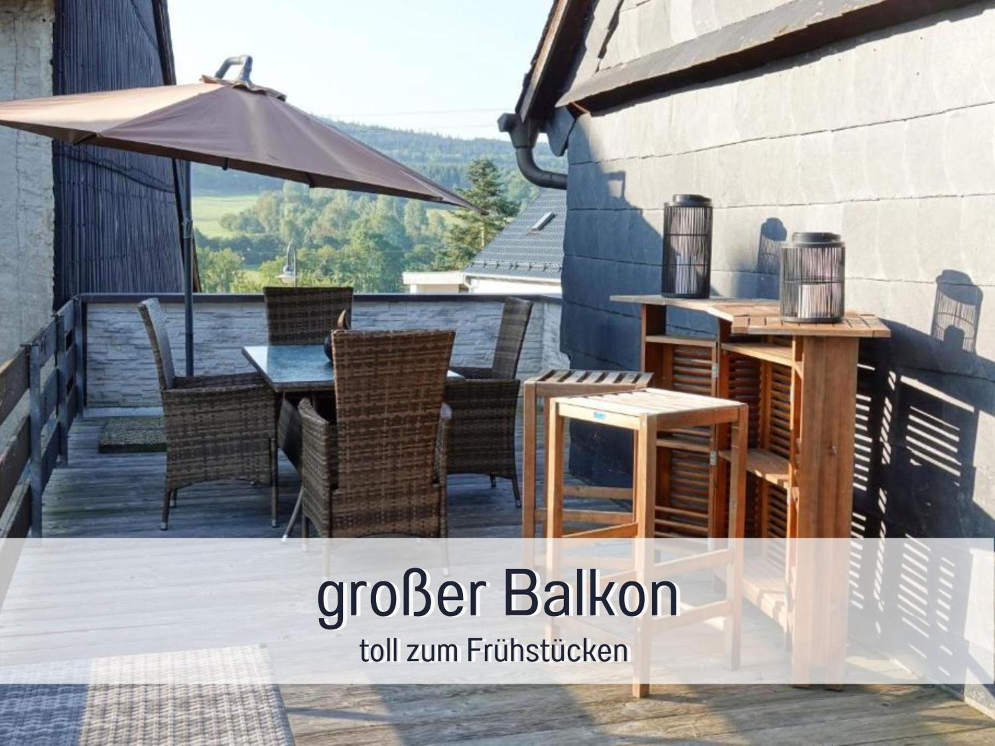 4 Sterne Ferienhaus "Zum Weiher" Allenbach Extérieur photo