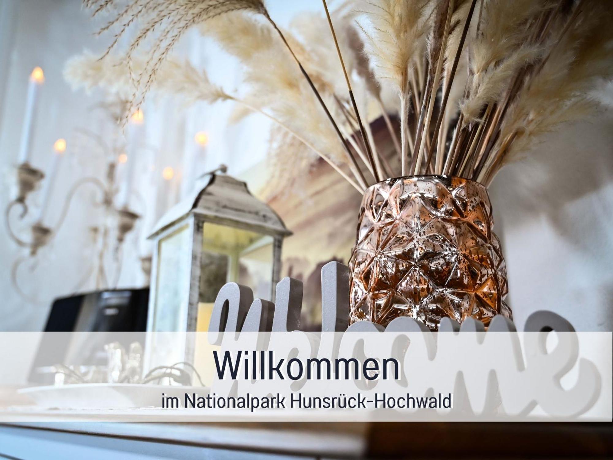 4 Sterne Ferienhaus "Zum Weiher" Allenbach Extérieur photo